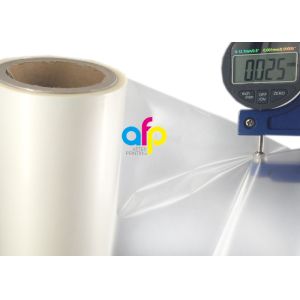 BOPP Hot Gloss Laminating Film Transparent With Hot Melt Adhesion