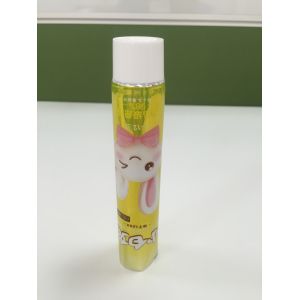 Round Shape Fez Cap Laminate Toothpaste Tube Moisture Proof With Offset