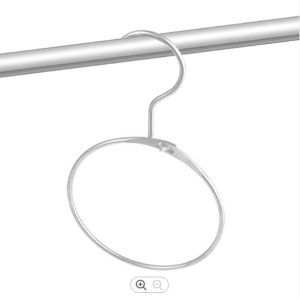 120mm Metal Scarf Hanger , Bathroom Metal Scarf Holder