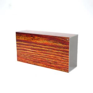 6063 Square Aluminium Extrusion Wood Simulated Surface Aluminium Extrusions