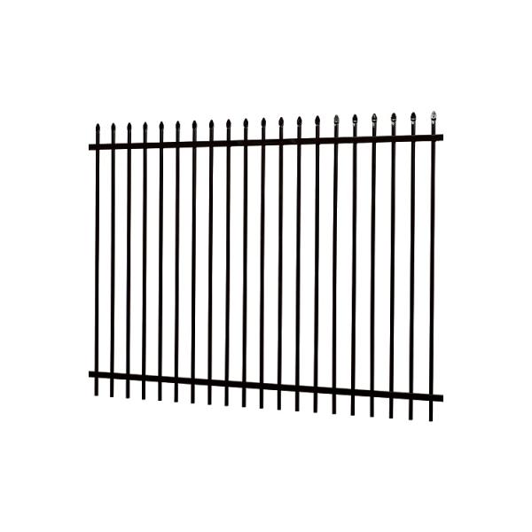 garrison fencing punched rails