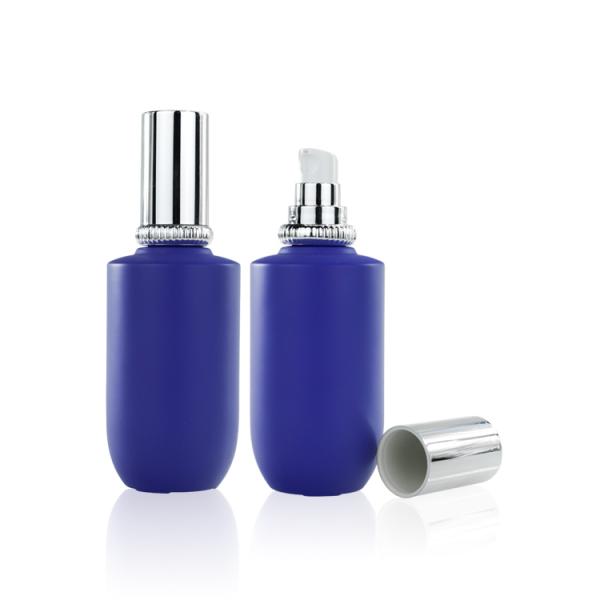 Custom Purple Empty Cosmetic Packaging 30ml-120ml Luxury Cosmetic Bottles