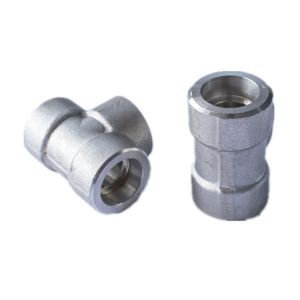 Round SS304 Pipe Fitting Tees ASME B16.5 WP321 Equal Cross Tee