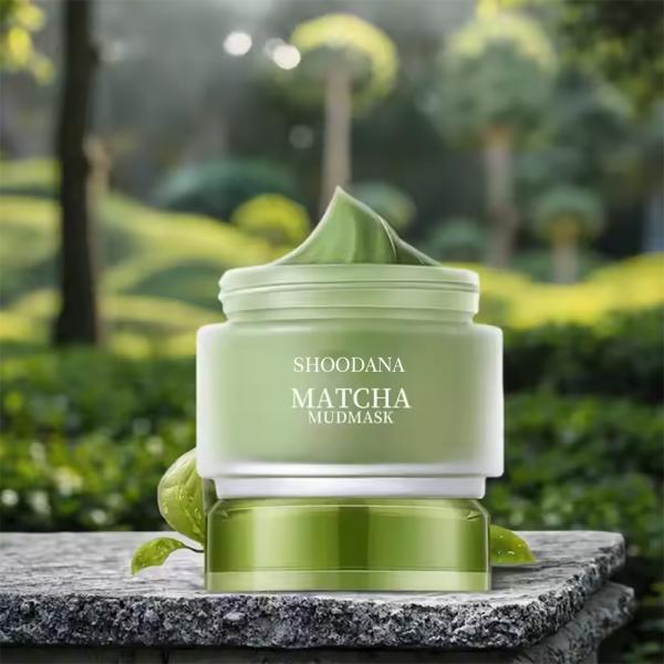 Matcha Mud Skin Care Cream Can Whiten Brighten Complexion Face Neck Clean Detoxify Skin Resist Oxidation Moisturize Nourish