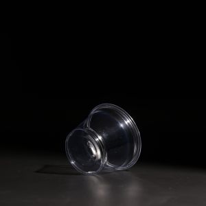 5.5oz Stackable Plastic PET Cup Set with Customizable Logo