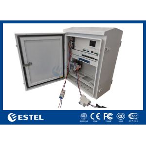 Outdoor Power Supply Enclosure With Fan Pole Mounted Cabinet Model ETDBU2082SGPE