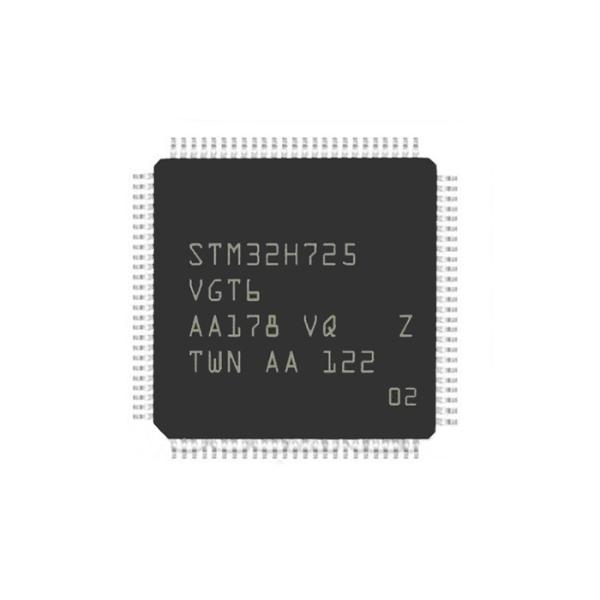 Buy Integrated Circuit Chip STM32H725VGT6 ARM Microcontrollers IC STM32H725 LQFP100 at wholesale prices