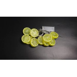 Fruit Lemon Slice String Lights USB LED Flashing Garland Hanging Lamp Battery