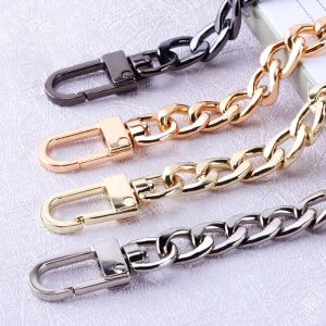 Quality detachable strap Bag chain accessories flat chain non-fading metal shoulder strap slung chain for sale