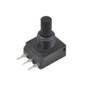 Insulated Shaft Motorized Rotary Potentiometer , Carbon Film Potentiometer