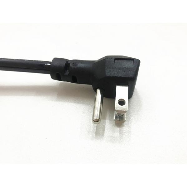 Thailand 3pin black power cord without stopper 10A/16A copper power cable