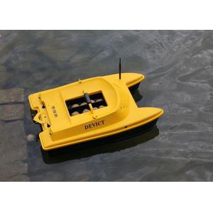 RC Model Sonar fish finder DEVC-303 yellow brushless motor for bait boat