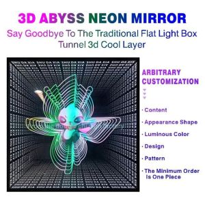 Transform Your Space with the Artistic Touch of Neon Abyss Mirrors and LED Neon
