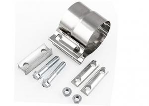 Quality 2.0 Lap Joint Preformed 304 Stainless Exhaust Clamps for sale