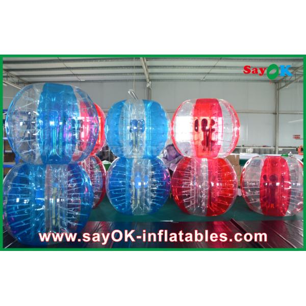 Inflatable Lawn Games Transparent PVC / TPU Inflatable Soccer Bubble Human Ball For Adult / Kid