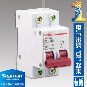 High quality good price DZ47-63-2P-20A Mini circuit breaker,murray circuit