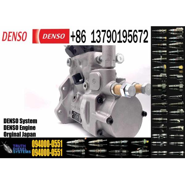Buy Engine Electronic Fuel Injector Pump Diesel 094000-0551 Diesel Engine Parts High Pressure Fuel Injection Pump at wholesale prices