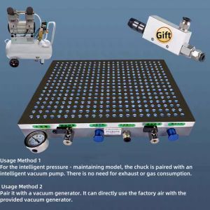 Custom Workpiece Vacuum Chuck Clamping Tool For Vertical And Horizontal Lathes