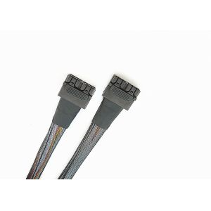 RoHS CE Dual Port Density 30AWG Internal SAS Cable