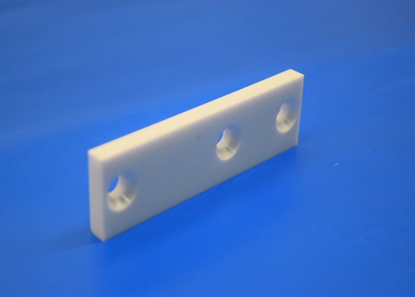 Alumina Ceramic Parts Cylinder Sleeve , 95% - 99% Alumina Ceramic Bushings Bearings Parts