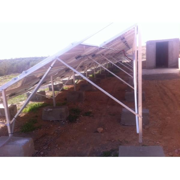 15HP/11kW Solar Powered Drip Irrigation System With Surface Water Pump