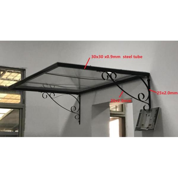 W150cm Polycarbonate Porch Canopy For Office Buildings