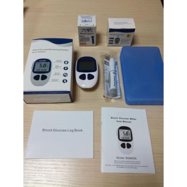 CE Approve 500 Memories Cheap Glucose Meter BGM506 with Test Strips