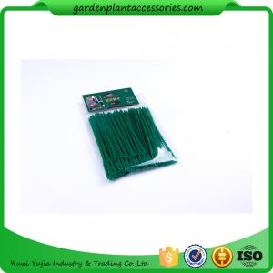 Quality Luster Leaf Twist Garden Plant Ties Strips Green Color ISO 9001 Approved for sale