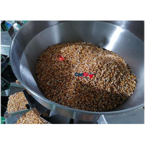 2000 Gram Multihead Weigher Packing Machine For Corns Grains Cereals