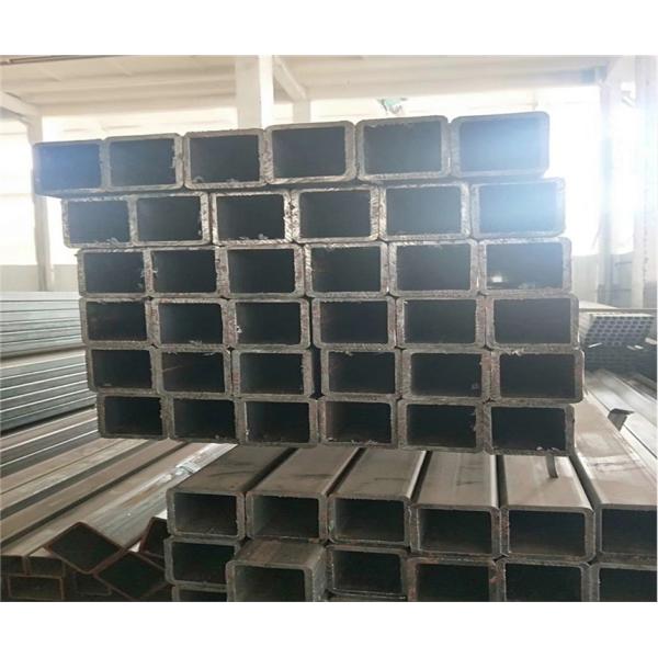 25mm Rectangular Hollow Steel Tubing Q235 Low Carbon Black Steel Hot Dip
