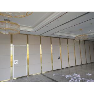 Multi Color Soundproof Divider Top Hanging System Melamine Surface