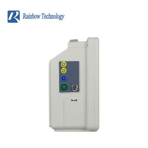 ECG 5 Parameter Patient Monitor HR RESP SPO2 NIBP And Temp with Touch Screen
