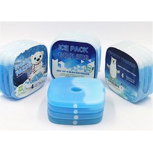 Single Hole Hard Insulation Lunch Ice Packs With Mini PCM Gel Cooling Elements