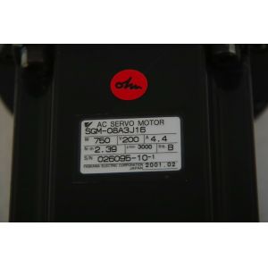 New and Original Yaskawa AC SERVO MOTOR 750W 200V SGM-08A3J16 Industrial Servo