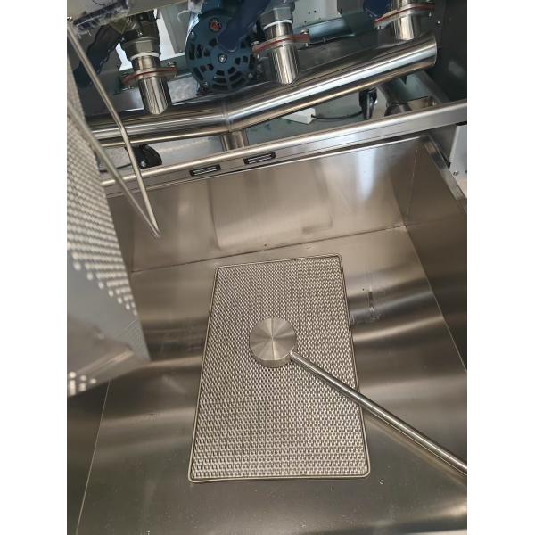 Professional Touchscreen smart panel 4tank 4baskets 28KW 304SUS Electric Chips Open Fryer