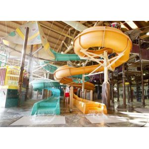 Adult Spiral 12m Swimming Pool Water Slide