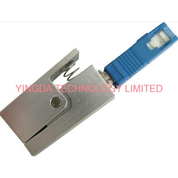 Square Fiber Optic Adapter SC SM / MM Simplex Blue Black Fiber Optic Coupler