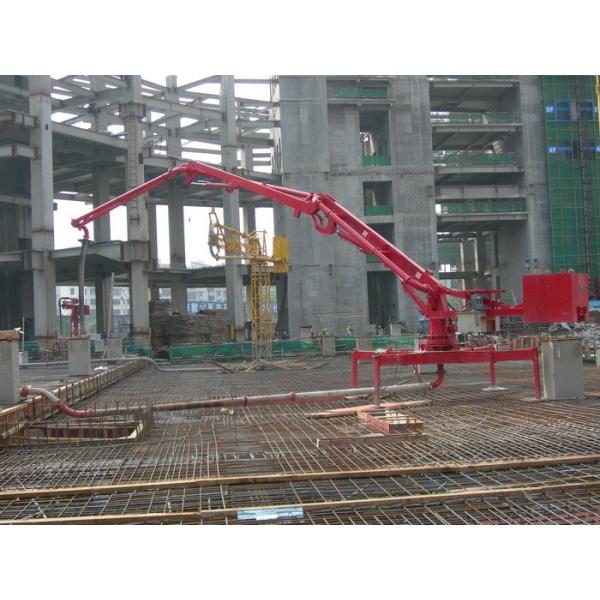 Buy R Shaped Concrete Pump 17M Mobile Placing Boom CE Certification at wholesale prices
