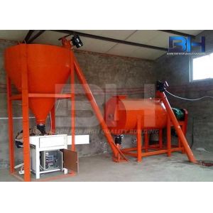 China Simple Dry Mortar Production Line With Manual Batching And Automatic Packing on sale China Simple Dry Mortar Production Line With Manual Batching And Automatic Packing on sale