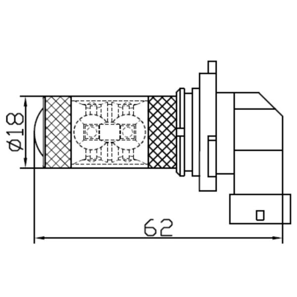 XYLL-1463-60W 9006-bulb