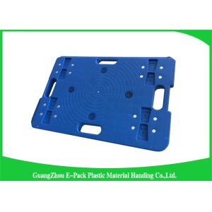 Industrial Big Load Capacity Plastic Dolly Cart , Recyclable Moving Equipment