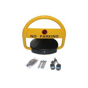 Dry Battery Rechargeable Parking Lock App Control 390mm Rising DC6V