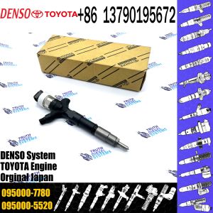Diesel Fuel Injector 095000-7750 095000-7760 095000-7780 For TOYO-TA 2KD Engine