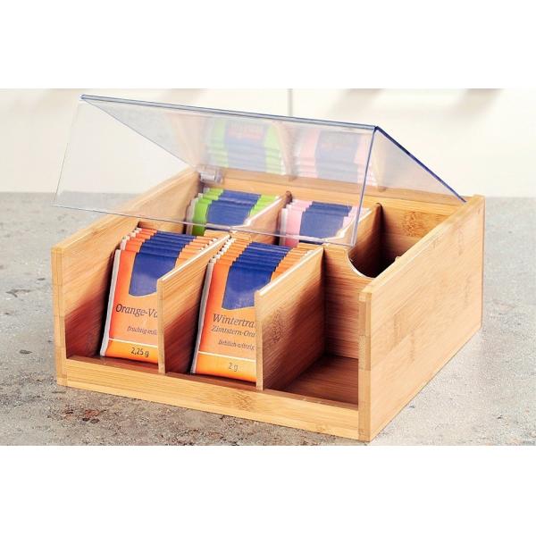 high quality bamboo tea box tea packing box