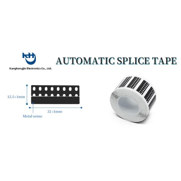 Antistatic Black Metal Sense SMT Splicing Tape High Safety Coefficient