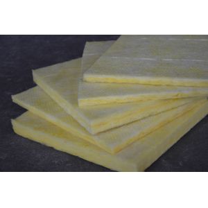 High Temperature Resistance Glass Wool Board Fire Resistance For Industrial