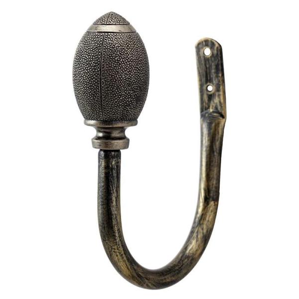 Buy Electroplating Pattern 35mm Elliptical Pointed Curtain Hook Extenders at wholesale prices