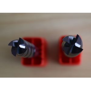 Carbide TiCXSiN Coating 0.6μM Flat End Mill Cutter