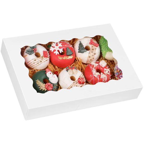 Customer Specific Requirement Met 12x12x12 Custom Size Cupcake Boxes with Clear