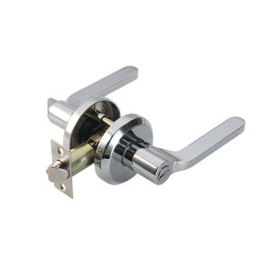 Quality Changeable Square Corner Tubular Lever Lock with Schlage Keyway CP MB ORB PB AB SS Finish 1&quot;x2-1/4&quot; 25x57mm Faceplate for sale